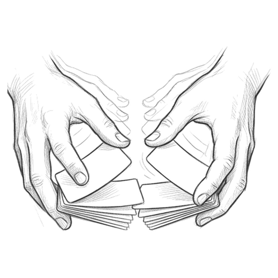 카드는 일곱 번 섞어야 한다